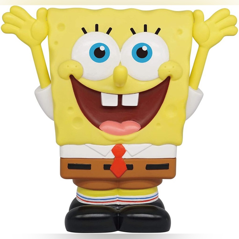Nickelodeon SpongeBob SquarePants Toy Bank Kids Savings Piggy Bank Bikini Bottom